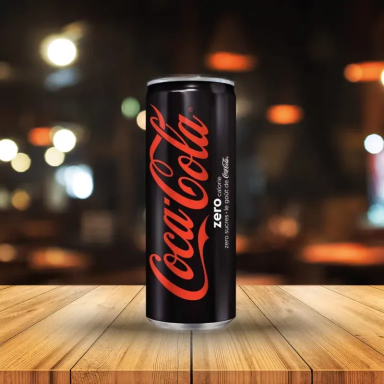 Photo canette Coca Cola Zero 33 cl