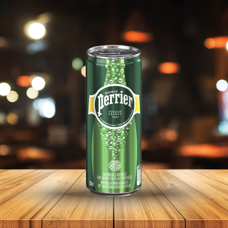 Photo canette Perrier 33 cl
