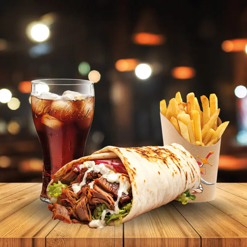 Menu Galette Kebab Classic